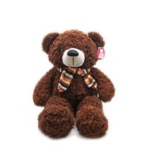 Мягкая игрушка Magic Bear Toys Медведь коричневый с бантом 60 см.