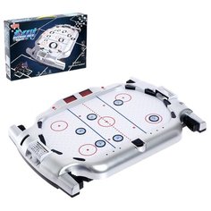 ZHORYA Аэрохоккей «Высшая лига», световые и звуковые эффекты, работает от батареек