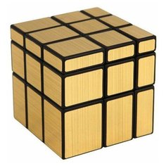 Зеркальный Кубик 3x3x3 непропорциональный (золотой) Fanxin