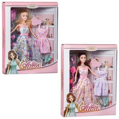 Кукла Junfa Atinil (Атинил) Гардероб модницы Весеннее настроение (в длинном платье) в наборе с доп. п