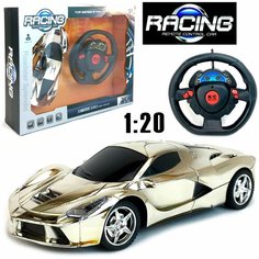 Радиоуправляемая машина Racing, движется во всех направлениях, 1:20, гоночная машинка на пульте управления, 20х8х4 см Cross World