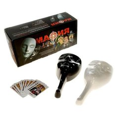 Подарочный набор настольная игра Мафия, 10 масок Нет бренда