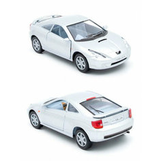 Металлическая машинка Kinsmart 1:34 «Toyota Celica» инерционная, серебристая KT5038D-3