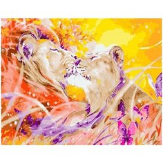 Картина по номерам Звериная нежность 40х50 см Hobby Home