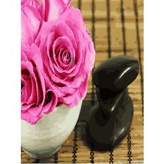 Картина по номерам Розы на столе 40х50 см Hobby Home