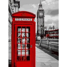 Картина по номерам Старый Лондон 40х50 см Hobby Home