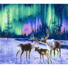 Картина по номерам Олени 40х50 см Hobby Home