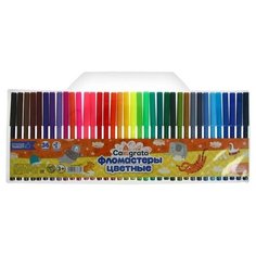 Фломастеры 36 цветов, вентилируемый колпачок, в блистере Calligrata