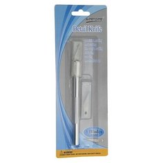 Нож канцелярский, "Скальпель" + 5 запасных лезвий Calligrata