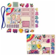 Деревянная шнуровка дет сад 110106 Сибирские игрушки