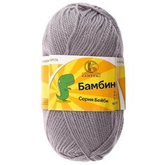 Пряжа Камтекс "Бамбино", цвет 168 серый светлый, 10 мотков, арт. 485308