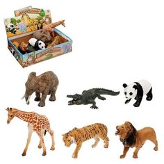 Фигурка животного «Мир диких животных», микс Зоомир
