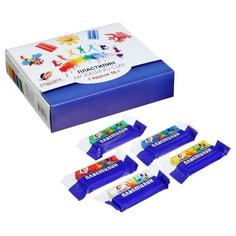 Пластилин 50 г "Классика", микс Луч