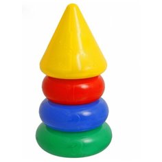 Пирамидка, 3 кольца с конусом, Step Store Solomon