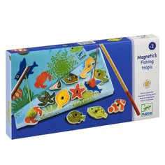 Игра Djeco Тропическая рыбалка магнитная 01652