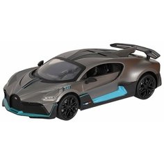 Машинка радиоуправляемая - Bugatti Divo, темно-серая, на батарейках, 1 набор RW