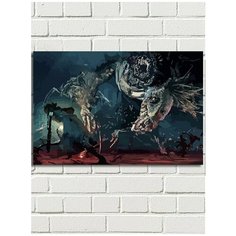 Картина по номерам игра Bloodborne - 6551 Г 60x40
