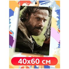 Картина по номерам Сериал Walking Dead Ходячие Мертвецы - 6118 В 60x40