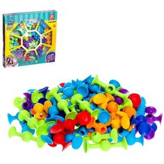 Конструктор "Забавные присоски", 90 деталей Sibelly