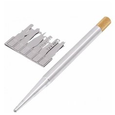 Нож-скальпель Sunshine SS-101A + набор лезвий (27 в 1)