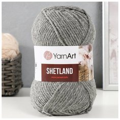 Пряжа "Shetland" 30% шерсть верджин, 70% акрил 220м/100гр (530 св. моренго) Нет бренда