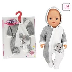 Одежда для пупса "Слони" комбинезон ЛАС ИГРАС