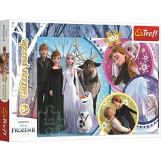 Trefl Пазл В сиянии любви глиттер 100 деталей 14817 с 5 лет