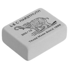 Ластик Koh-I-Noor "Elephant" 300/12, прямоугольный, натуральный каучук, 48х37х16мм,