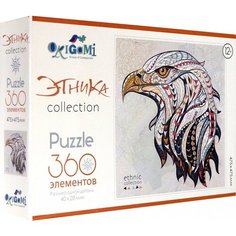 Пазлы Origami 360 деталей, Арт терапия, Этника, "Царь неба"