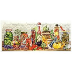 Набор для вышивания крестом Марья искусница 11.002.07 Вкус осени 60х25 см