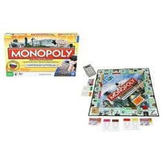 Настольная игра Монополия С Банковскими Картами с городами России Happy Games