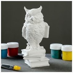 Фигура под роспись "Мудрый филин" 15см./В упаковке шт: 1 Хорошие сувениры