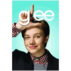 Картина по номерам на холсте glee хор - 902 40X60