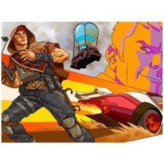Картина по номерам на холсте игра Fortnite 5370 40x30