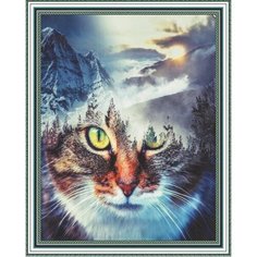 Алмазная мозаика на подрамнике 40х50 см фэнтэзи SGA3023 Нет бренда