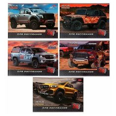 Альбом для рисования А4, 24 листа, на скрепке, JEEPING, блок 100г/м2./В упаковке шт: 1 Hatber