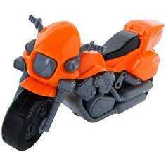 Мотоцикл Харли Оранжевый И-3410 Рыжий кот