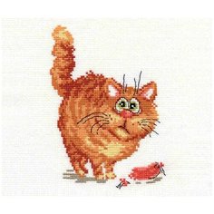 Набор для вышивания "Воришка" 10х14 см Алиса