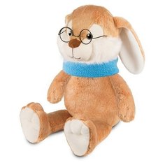 Maxitoys Luxury Мягкая игрушка «Кролик Эдик в шарфе и в очках», 20 см