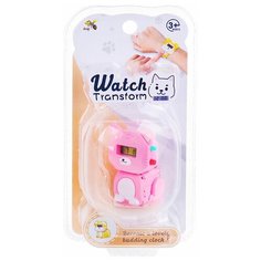 Игрушечные часы D622-H105 на батарейках, на листе КНР