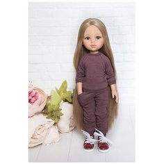 Комплект одежды и обуви для кукол Paola Reina 32 см (костюм и кеды), пурпурный Favoridolls