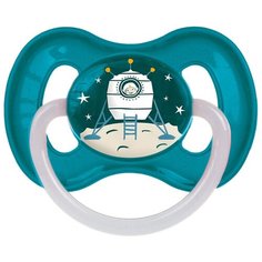 Канпол 23/222Tur Пустышка лат/круг (6-18мес/бирюзовая) Canpol Babies
