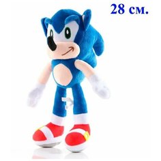 Мягкая Игрушка Sonic the Hedgehog (Ёж Соник) синий - 28 см Baby Land