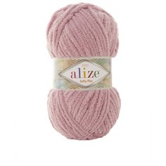Пряжа для вязания Ализе Softy Plus (100% микрополиэстер) 5х100г/120м цв.295 розовый Alize