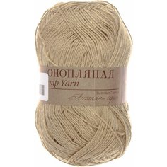 Пряжа Пехорка Конопляная конопля (1000), 70%хлопок/30%конопля, 280м, 50г, 1шт