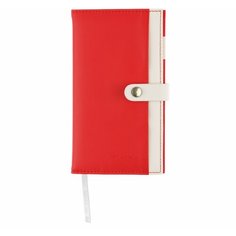 Записная книжка Pierre Cardin, 10,5 х 18,5 см, красная (PC21-B31-1)