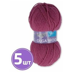 Пряжа Семеновская пряжа Olga W (90050), фуксия 5 шт. по 100 г
