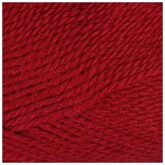 Пряжа "Аргентинская шерсть" 100% импортная п/т шерсть 200м/100гр (091, вишня), 1шт Камтекс