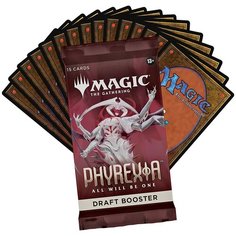 Magic The Gathering: Драфт-бустер MTG издания Phyrexia: All Will Be One на английском языке