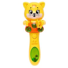 Развивающая игрушка Zabiaka музыкальная Весёлые зверята 7533196, желтый/оранжевый